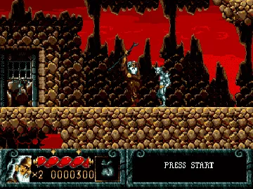 Blades of Vengeance (USA, Europe) screen shot game playing